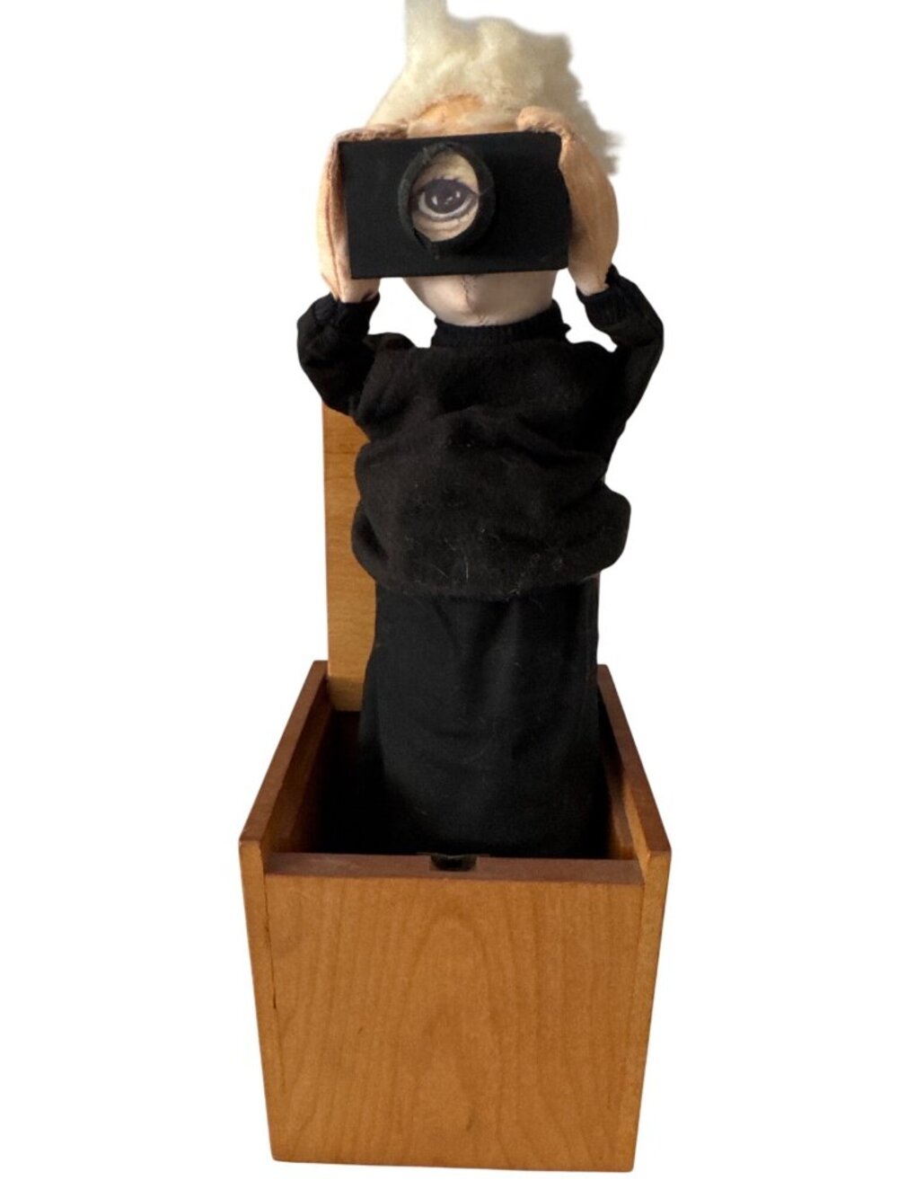 1989 Andy Warhol Jack-In-The Box Camera Design produced by Jax of Maine